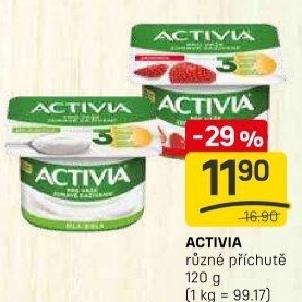 Bílý jogurt Activia Danone