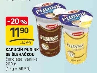 Dezert pudink Kapucín