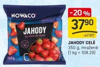 Jahody mražené Nowaco