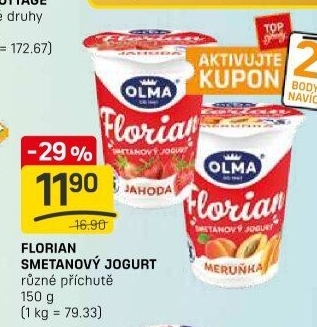 Jogurt smetanový Florian Olma