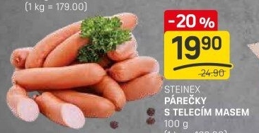 Párečky s telecím masem Steinex