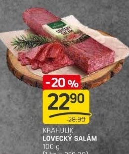 Salám lovecký Krahulík