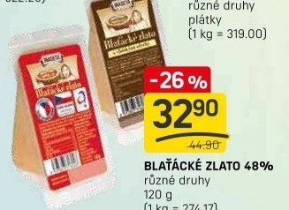 Sýr Blaťácké zlato Madeta