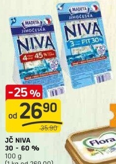 Sýr Niva Jihočeská Madeta