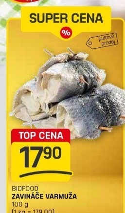 Zavináče Bidfood