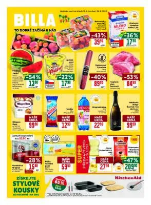 akční leták BILLA 18.6.2025-24.6.2025