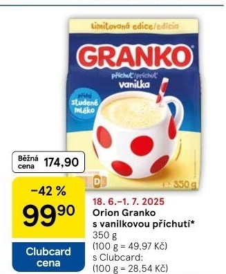 Instantní ochucené Granko Orion