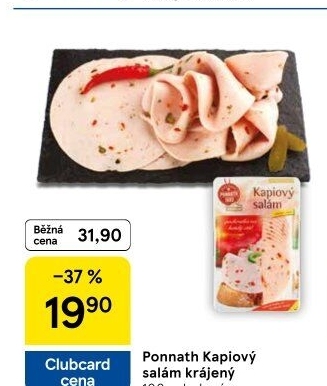 Kapiový salám Ponnath
