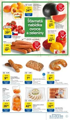 akční leták Tesco 18.6.2025-24.6.2025