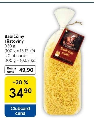 Těstoviny babiččiny Druid