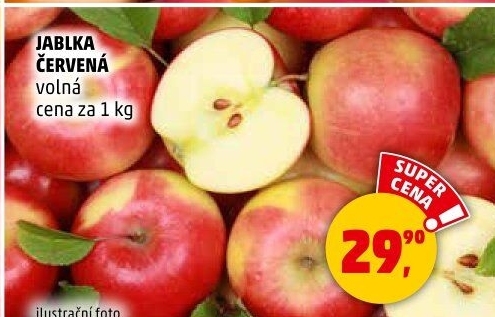 Jablka červená