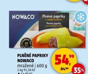 Papriky plněné v rajské omáčce mražené Dobroty babičky Kláry