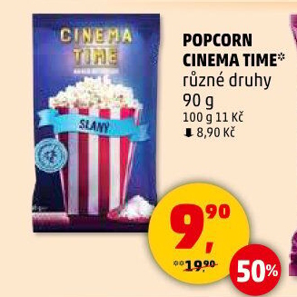 Popcorn do mikrovlnky Cinema Time