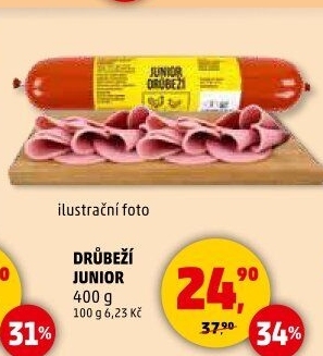 Salám drůbeží Junior