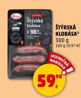Štýrská klobása Steinex