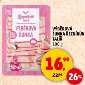 Šunka výběrová Řezníkův talíř