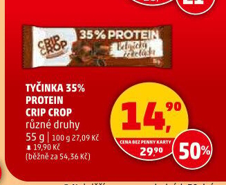 Tyčinka Protein Crip Crop