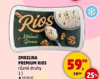 Zmrzlina ve vaničce Premium Rios