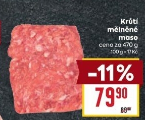 Krůtí mleté maso