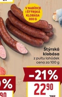 Štýrská klobása