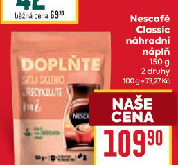 Instantní káva Nescafé Classic