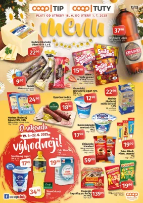 akční leták COOP 18.6.2025-1.7.2025