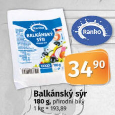Balkánský sýr Ranko