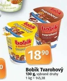 Dezert tvarohový Bobík