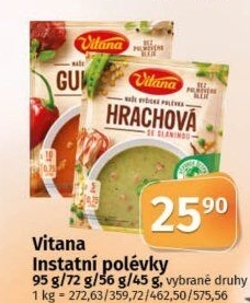 Instantní polévky Vitana