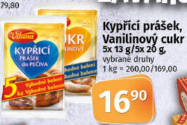 Kypřicí prášek do pečiva Vitana