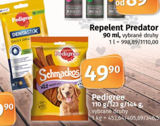 Pamlsky pro psy Pedigree