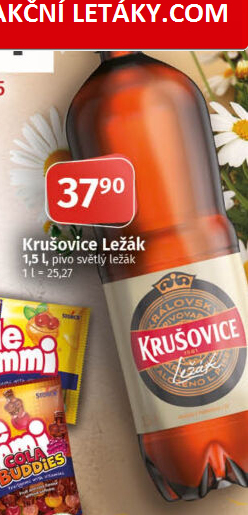 Pivo světlý ležák Královský 12° Krušovice