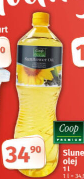 Slunečnicový olej Coop Premium