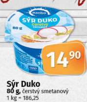 Sýr čerstvý smetanový Duko Ranko