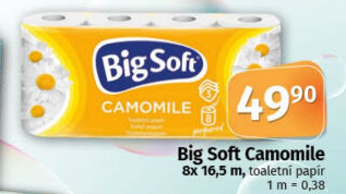 Toaletní papír 3vrstvý Big Soft