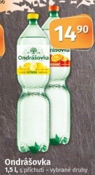 Voda ochucená Ondrášovka