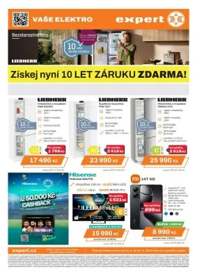 akční leták Expert elektro 19.6.2025-25.6.2025