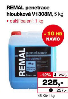 Hloubková penetrace Remal