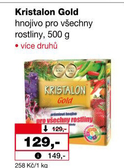 Hnojivo Kristalon Gold