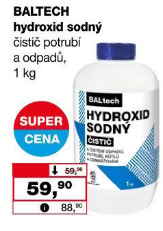 Hydroxid sodný Baltech