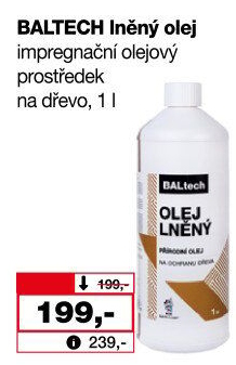 Lněný olej BALtech