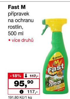 Přípravek proti hmyzu Fast M Prost