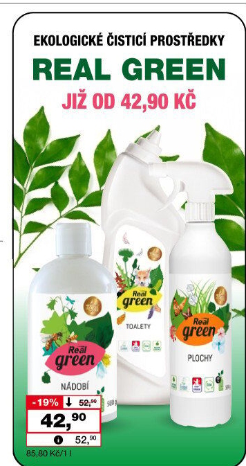 Prostředky Reál Green Clean