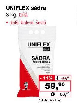 Sádra Uniflex