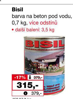 Silikon - akrylátový email Bisil