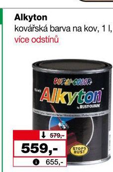 Speciální kovářská barva Alkyton Rust-Oleum