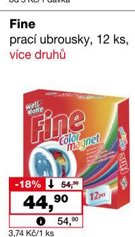 Ubrousky na praní Fine Well Done