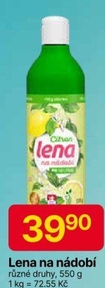 Prostředek na nádobí Lena