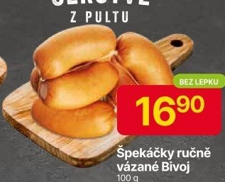 Špekáčky vázané Bivoj