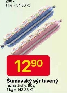 Sýr tavený Šumavský Tany